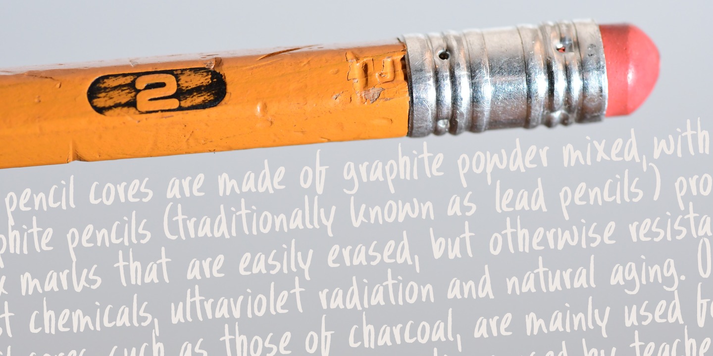 Пример шрифта Wandering Pencil Italic